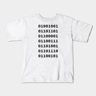 BINARY BEAT: IMAGINE Kids T-Shirt